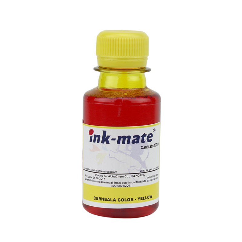 Cerneala refill Yellow pentru HP364 HP655 1000 ml - imagine 4